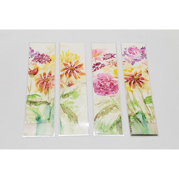 Watercolor Bookmarks - Floral