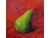 Close Up, Contrasting Pear, Acrylic Painting Close Up, Contrasting Pear, Acrylic Painting