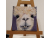 Alpaca Painting Shown on Easel, Small 5x5