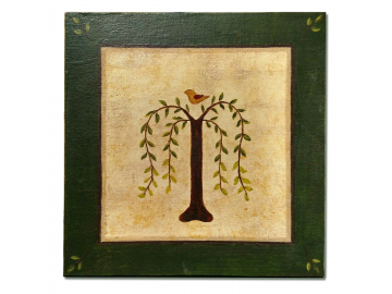 Willow Tree of Life Acrylic Small 8" x 8" Painting