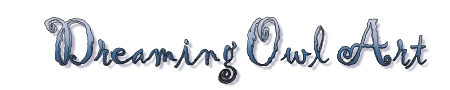 Dreaming Owl Art Banner